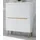 furn.design Highboard Kommode Schrank skandinavisch weiß matt Eiche, 107 cm), Isgard