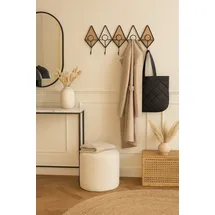moebel-direkt-online Wandgarderobe Sally Schwarz/Weiß