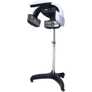 Salon Friseur Trockenhaube, 1500W Umbrella Hairdressing Trockenhauben mit 4 Universal-Räder, Höhe Temperatur Einstellbar, für Salon Friseursalon Schönheitssalon