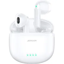 Joyroom TWS Bluetooth In-Ear-Kopfhörer - Kabellos, wasserdicht IPX4 Weiß