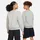 Nike Sportswear Club Fleece Sweatshirt Kinder Dark Grey Heather/White S