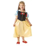 Rubie ́s Kostüm Disney Märchen Prinzessin Schneewittchen Kostüm, Märchenkostüm mit allerlei Accessoires in Präsentbox gelb 128