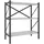 VCM Insasi Bücherregal 66 x 34 x 85 cm Weiß