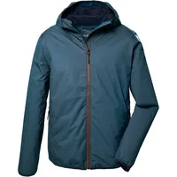 KILLTEC Herren Funktionsjacke mit Kapuze, Outdoorjacke KOS 258 MN JCKT, stahlblau, 3XL,