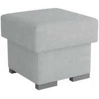 Mirjan24 Polsterhocker 50 x 45 x 50 cm Grau