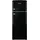 Amica KGC 15634 S Retro-Kühl-Gefrierkombination (206 l, 1440 mm hoch, Schwarz)