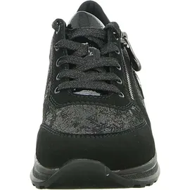 Rieker Damen N1411 Sneaker, Schwarz, 36 EU - 36