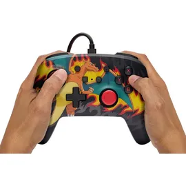 PowerA Charizard-Feuersturm Controller mehrfarbig für Nintendo Switch