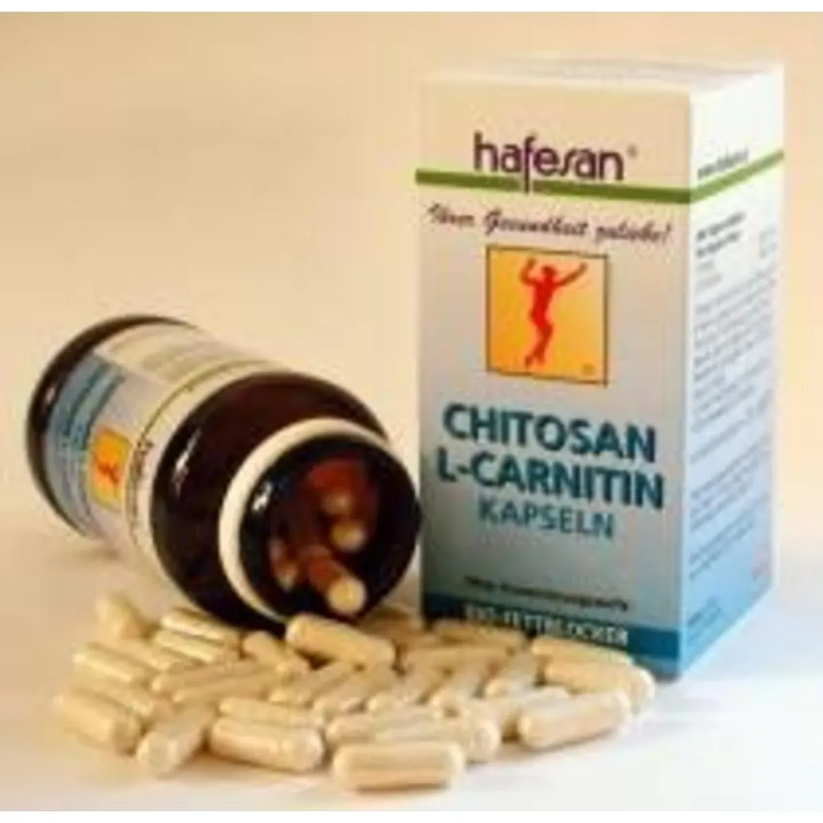 Hafesan Chitosan + L-Carnitin Kapseln