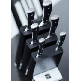 Wüsthof Classic Ikon Messerblock mit 6 Messern, Schwarz