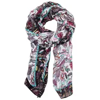 DESIGUAL Boho Rectangle Scarf White - Einheitsgröße