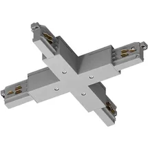 LTS Licht & Leuchten X-Verbinder ST-A X/9017 grau Stromschiene