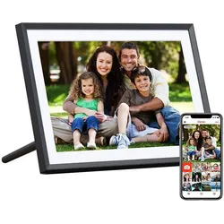Arzopa P101W Smart Photo Frame, Digitaler Bilderrahmen, Touchscreen, WLAN, 1280x800, 10,1
