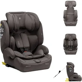 KIKKABOO Kindersitz I-Bronn i-Size (76-150cm) Isofix, Top Tether, Kissen, Gurt beige