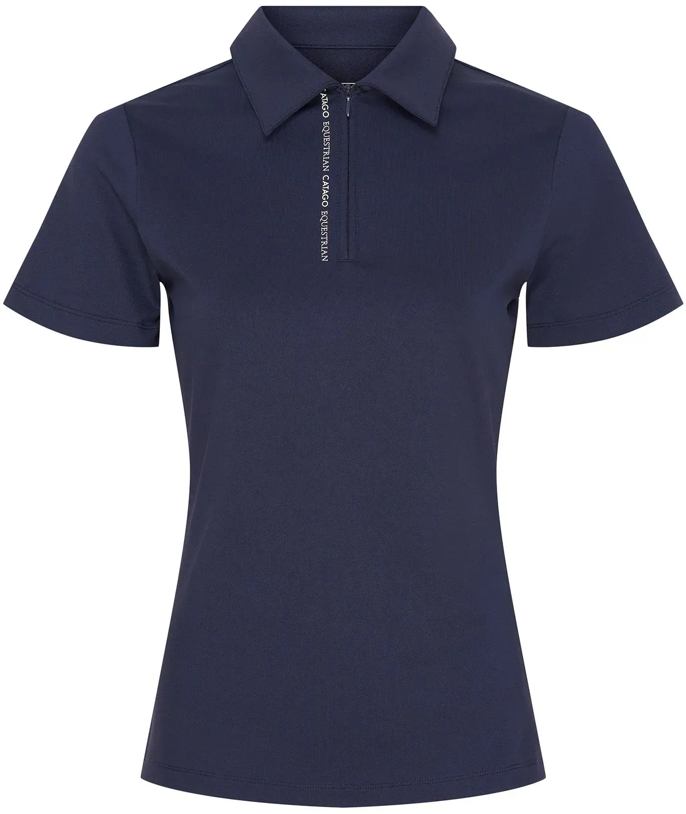 Catago CATAGO Nash SS Damen Zip Polo Shirt