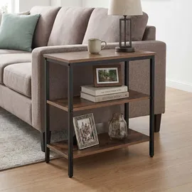 Relaxdays Nachtschrank 61 x 60 x 30 cm Braun