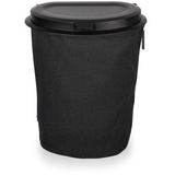 Yachticon Flextrash Mülleimer, 3l, schwarz