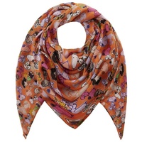 Codello Tuch mit Allover-Print orange Damen