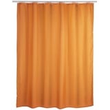 Duschvorhang 120x180 Orange Minimalistisch Duschrollo Wasserabweisend Anti-Schimmel mit 8 Duschvorhangringen, 3D Bedrucktshower Shower Curtains, für Duschrollo für Badewanne Dusche