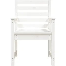 vidaXL Gartenstuhl 60 x 48 x 91 cm weiß 2 St.