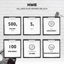 GEN GERMAN ELITE NUTRITION HMB Pulver 500 g