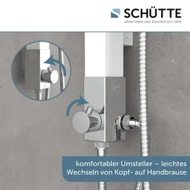 Schütte Madagaskar Überkopf-Brauseset weiß