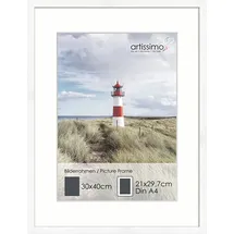 Clamaro Bilderrahmen modern Weiß 30x40 cm 2er Set