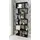 matkam Bücheregal MAX Standregal 76,4 x 28 x 210 cm Schwarz