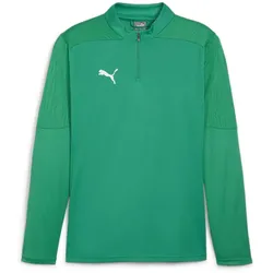 Puma Teamfinal Training 1/4 Zip Top sport green-puma silver (05) 3XL