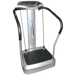 Crazy Fit Vibrationsplatte silber