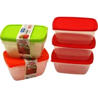 Gefrierdosen 3er Set 0,7 Liter - diverse Farben