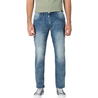 TIMEZONE Regular-fit-Jeans Regular Fit Slim Leg, Waschung, Patch-Detail, für Herren