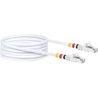 Schwaiger Netzwerkkabel CAT7 2x 3 Farbringe 20 m