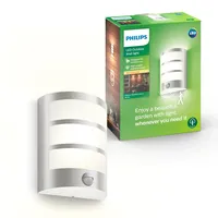 Philips Außenwandleuchte Python edelstahl