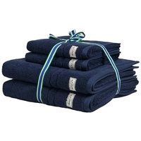 GANT Handtuch 4er Pack 'Premium Towel' Marine
