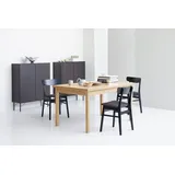 Hammel Furniture Esstisch Basic Dinex, ausziehbar, mit Einlegeplatten - Furnier/Massivholz, Furnier/Massivholz - robust und langlebig, verschiedene Größen beige 140 cm x 76 cm x 90 cm