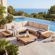 MCW Garten-Garnitur H54 7-tlg. Beige