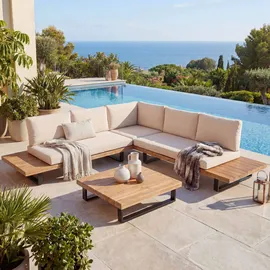 MCW Garten-Garnitur H54 7-tlg. Beige