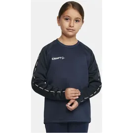 Craft SQUAD 2.0 CREWNECK JR (110, 116), Blau, 110, 116