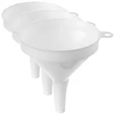 HENDI Trichter, Küche, ø100x(H)130mm, Polypropylen (Packung mit 3)