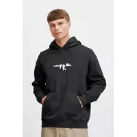 !Solid Hoodie SDHalmus 21108020 Moderner Kapuzenpullover mit Kängurutasche in