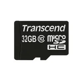 Transcend microSDHC Class 10 + SD-Adapter 32 GB