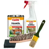 Clou Teakholz Pflege Set 750 ml