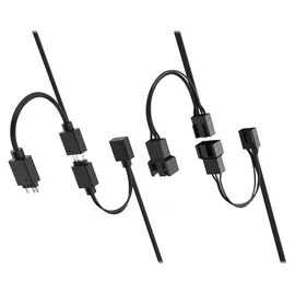 Fractal Design Aspect 12 RGB PWM Black Frame 3-Pack Computer Fan