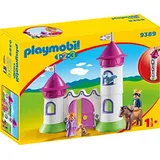 Playmobil 1.2.3 Schlösschen mit Stapelturm 9389