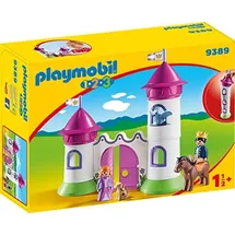 Playmobil 1.2.3 Schlösschen mit Stapelturm 9389