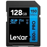 Lexar SDXC Blue Series UHS-I 800x 128GB V30