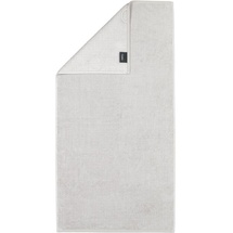 CAWÖ Handtücher Zoom Allover 122 platin - 76 Handtuch 50x100 cm Weiss