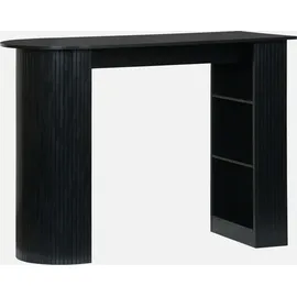 sweeek Bar-Tisch 120 x 55 x 100 cm Schwarz