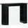 sweeek Bar-Tisch 120 x 55 x 100 cm Schwarz